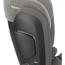 Детское автокресло Inglesina Cartesio i-Size с креплением Isofix — для детей 3–12 лет, цвет Moon Grey